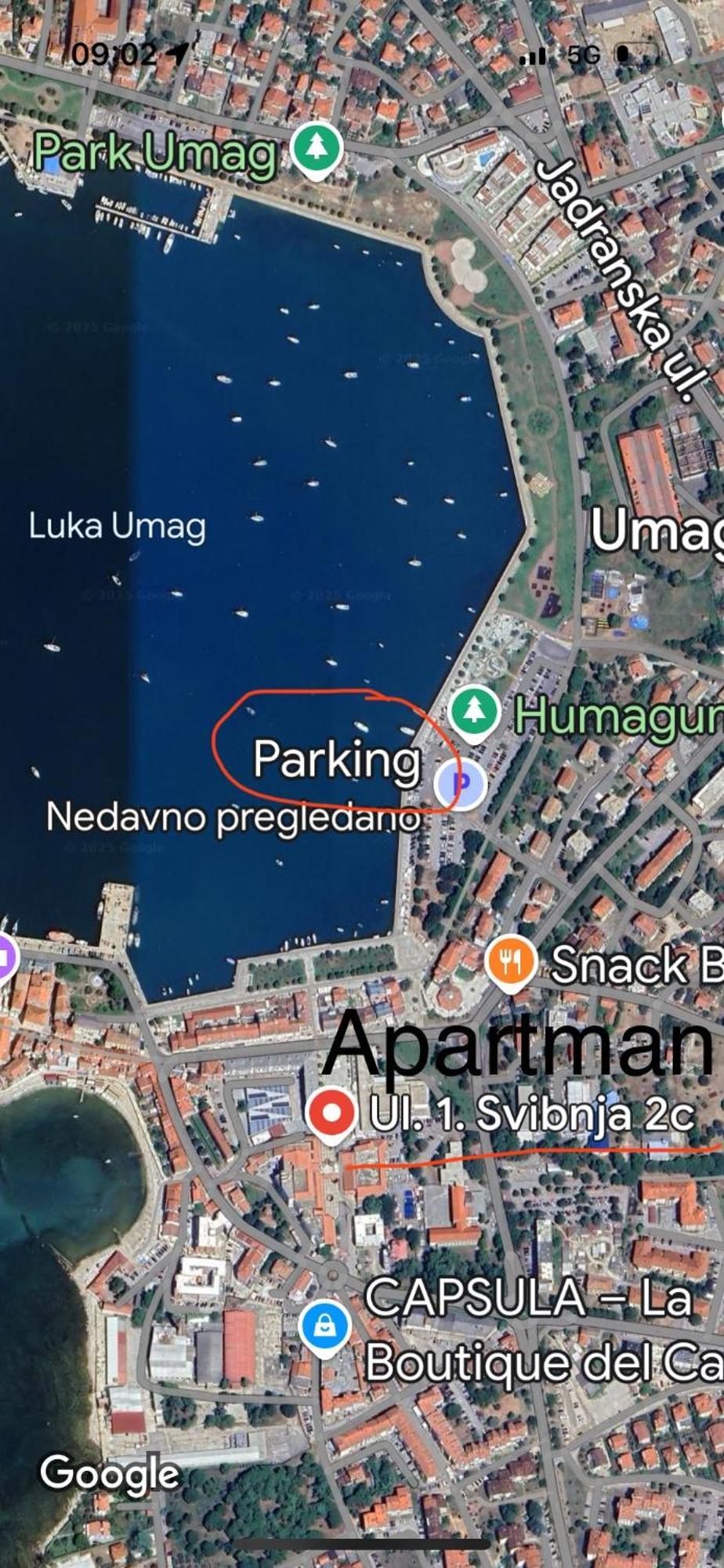 Bella Apartment Umag Eksteriør billede